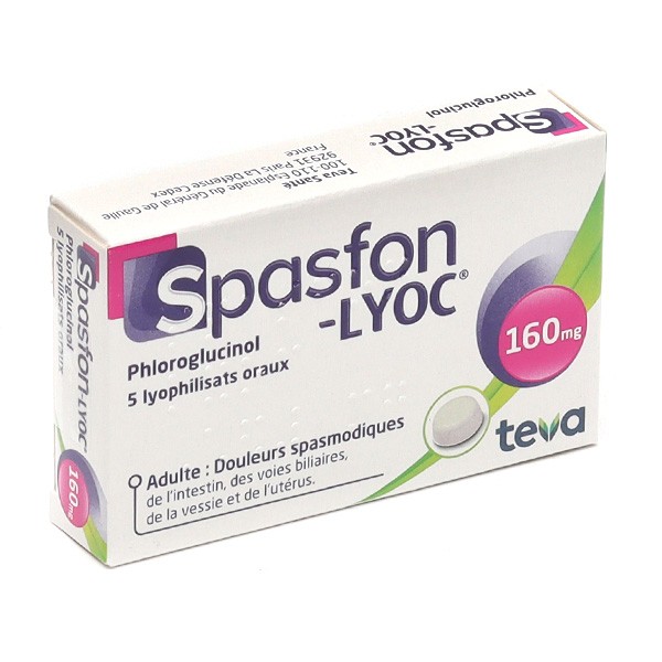 Spasfon Lyoc 160 mg antispasmodique