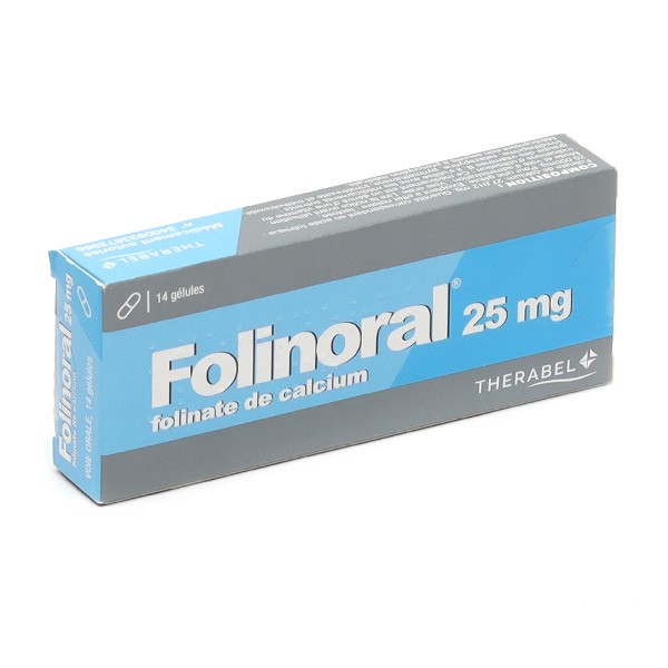 Folinoral 25 mg gélules