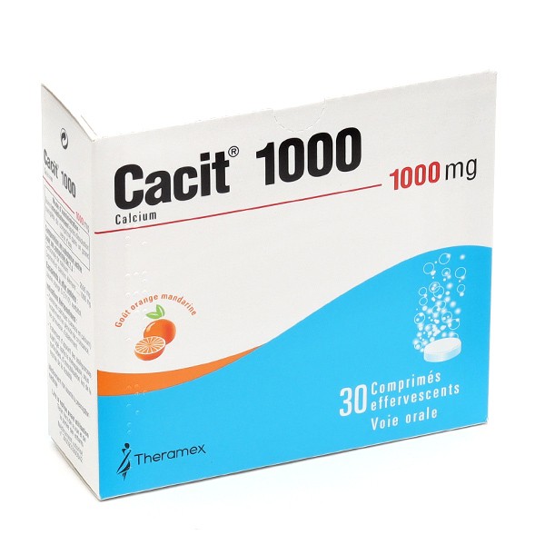 Cacit 1000 mg comprimés effervescents