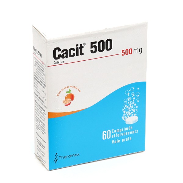 Cacit 500 mg comprimés effervescents