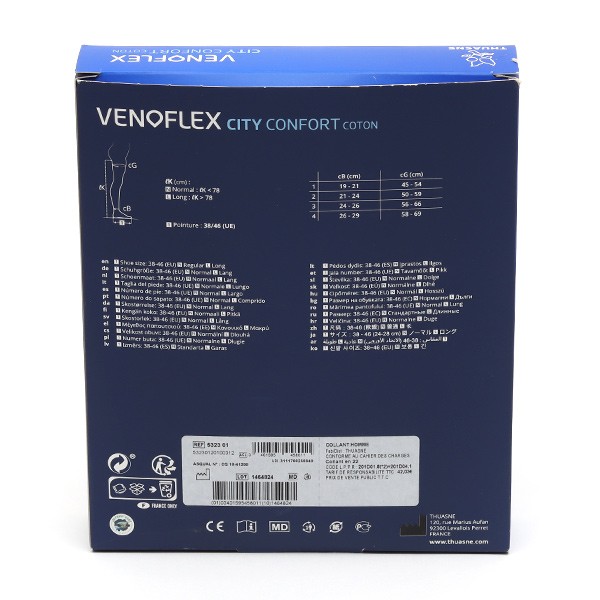 Collant de contention Homme classe 2 Venoflex City confort - Varices