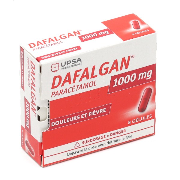 Dafalgan 1000 mg gélules