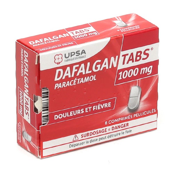 Dafalgan Tabs 1000 mg comprimé