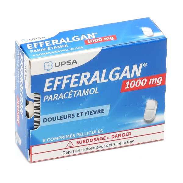 Efferalgan 1000 comprimé paracétamol