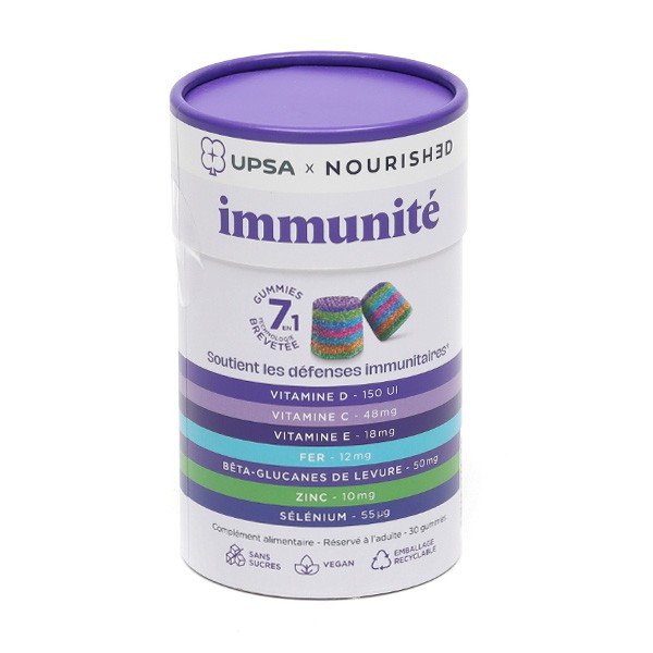 UPSA Nourished Immunité gummies