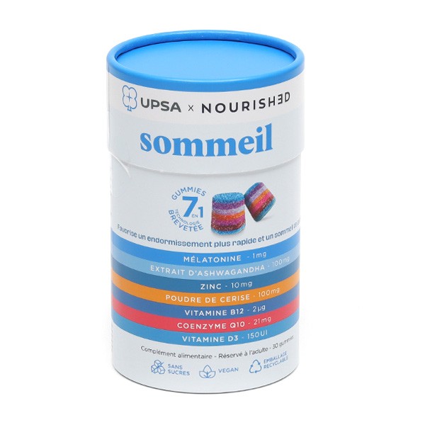 UPSA Nourished Sommeil gummies