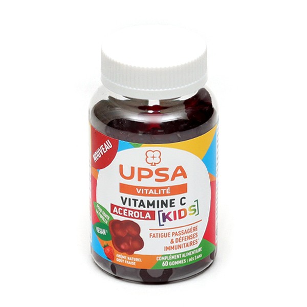 UPSA Vitalité Acérola vitamine C Kids Gummies