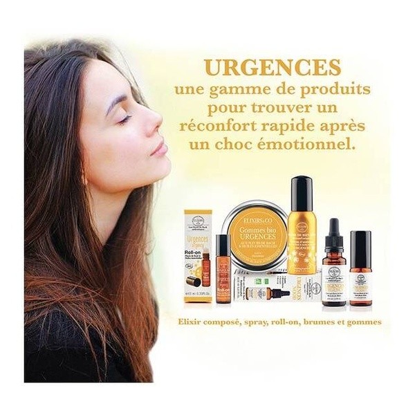 Elixirs and Co Fleurs de Bach Urgences spray buccal bio