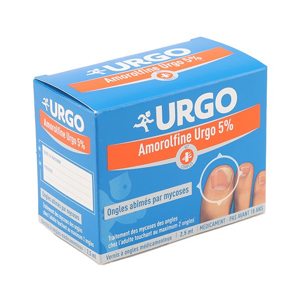 Amorolfine vernis 5 % Urgo