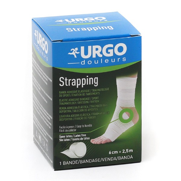Urgo Bande Strapping - Entorse - Déchirure - Traumatismes musculaires