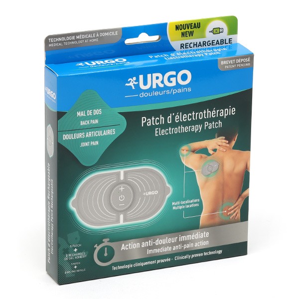 Urgo Patch d’électrothérapie rechargeable