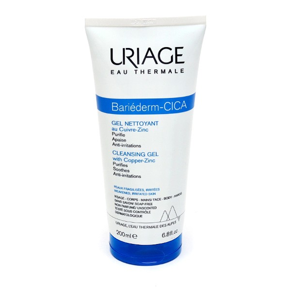 Uriage Bariéderm-Cica gel nettoyant