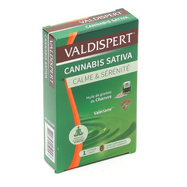 Valdispert Cannabis Sativa capsules
