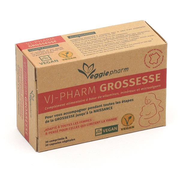VJ-Pharm Grossesse Veggiepharm comprimés + capsules