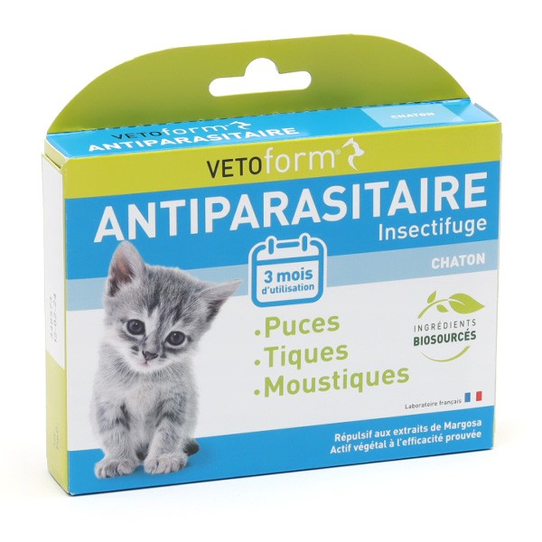 Vetoform Antiparasitaire chaton pipettes
