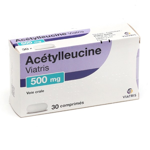 Acétylleucine 500 mg comprimés Viatris