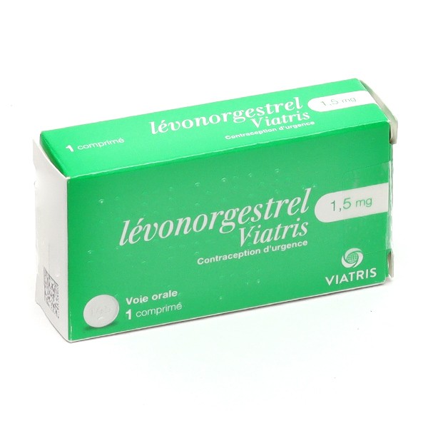 Levonorgestrel 1,5 mg Viatris pilule du lendemain