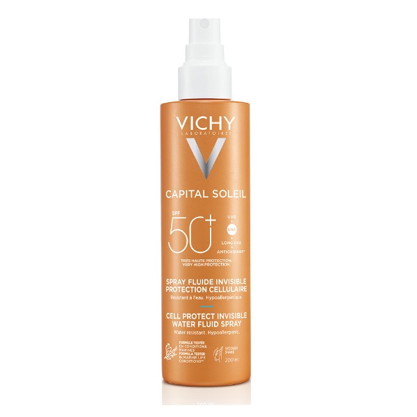 Vichy Capital soleil Spray solaire Fluide invisible SPF 50+