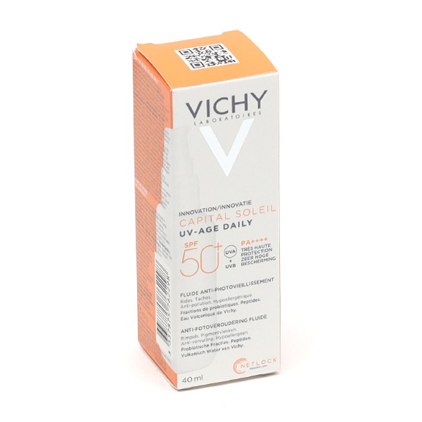 Vichy Capital Soleil UV-Age daily Fluide solaire anti-âge SFP 50+