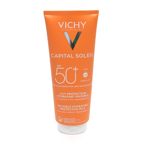 Vichy Capital Soleil lait protecteur hydratant invisible SPF50+
