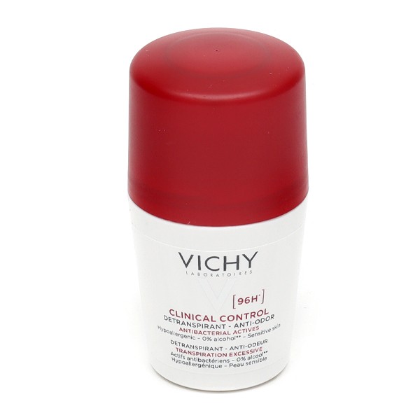 Vichy déodorant détranspirant Clinical Control 96h bille