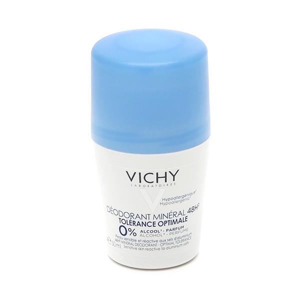 Vichy déodorant minéral 48h tolérance optimale