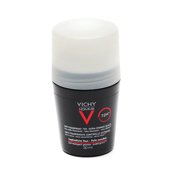 Vichy Homme déodorant anti-transpirant 72 h bille
