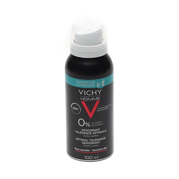 Vichy Homme déodorant 48h spray compressé