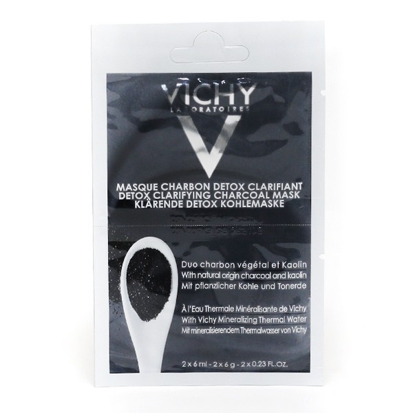 Vichy Masque charbon Detox Clarifiant