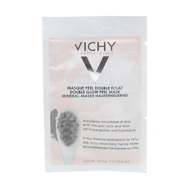 Vichy Masque bi-doses Peel Double Eclat