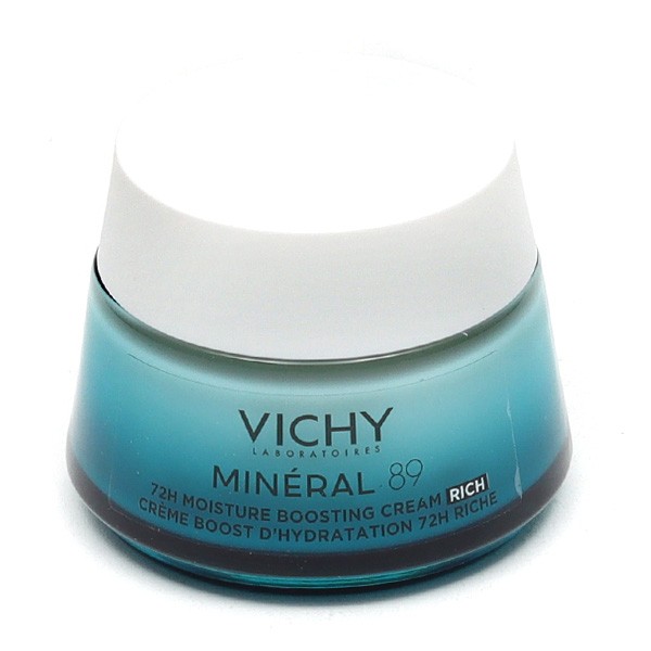 Vichy Minéral 89 crème boost d'hydratation 72h texture riche