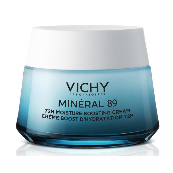 Vichy Minéral 89 Crème boost d'hydratation 72h texture légère