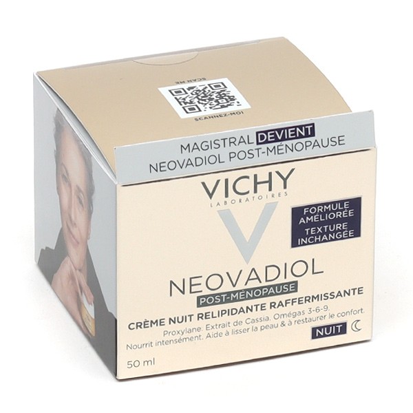 Vichy Neovadiol Post ménopause crème nuit relipidante raffermissante