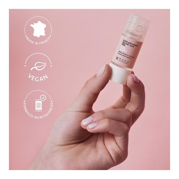 Etat pur Acide Glycolique AHA 10%