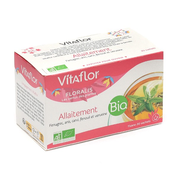 Vitaflor Bio Tisane allaitement sachets