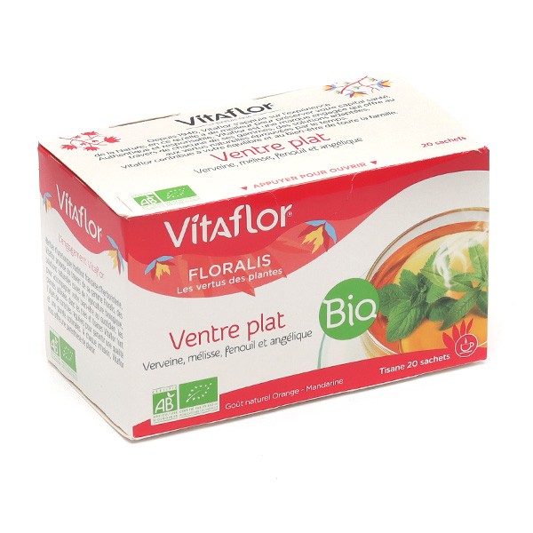 Vitaflor Bio Tisane ventre plat sachets