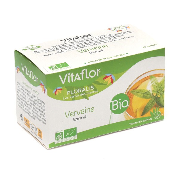 Vitaflor tisane verveine Bio sachets