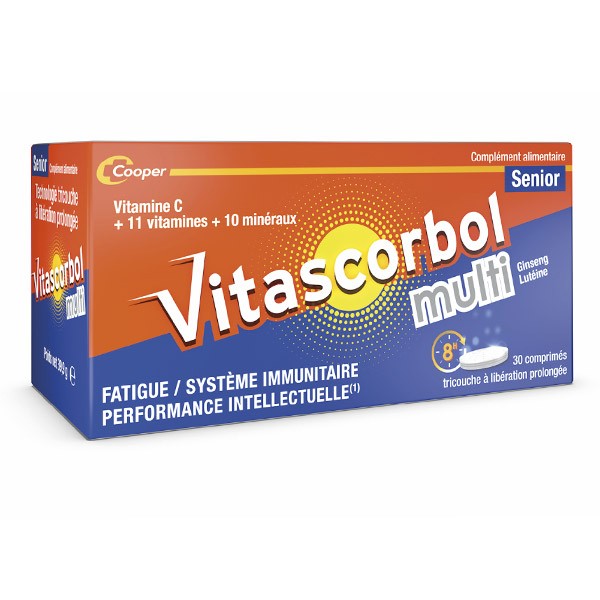 Vitascorbol Multi Sénior comprimés
