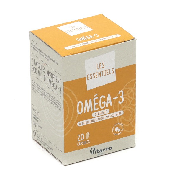 Nutri'sentiels Oméga-3 capsules