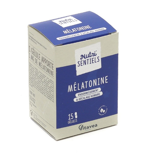 Nutri'sentiels Mélatonine 1 mg gélules