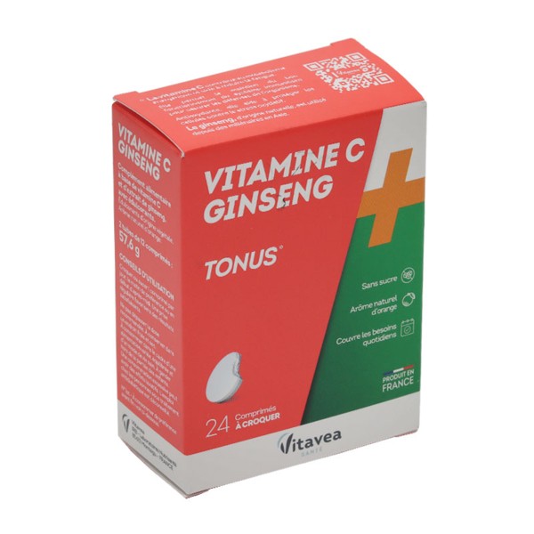 Vitavea vitamine C ginseng Tonus comprimés