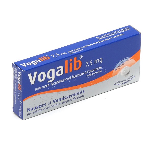 Vogalib orodispersible - Anti vomitif et nausées - Médicament ...