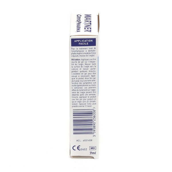 Cryopharma Traitement de l'ongle mycosé