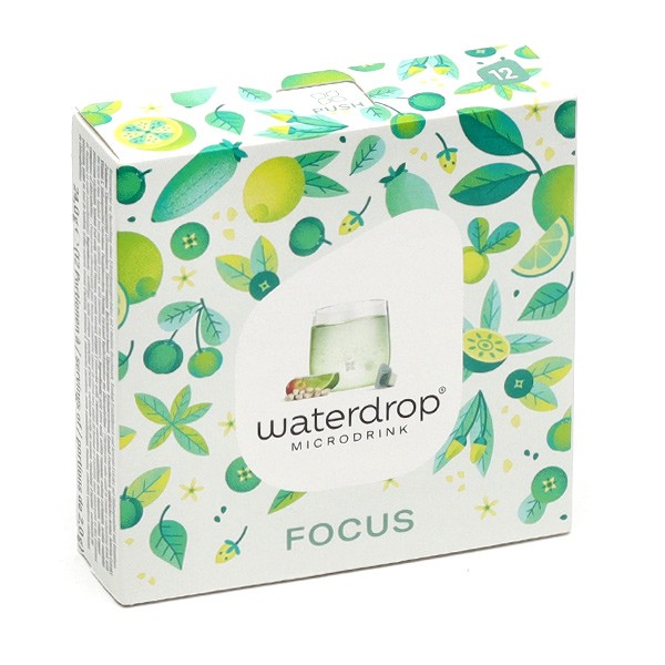 Waterdrop Microdrink Focus cube saveur eau aromatisée sans sucre