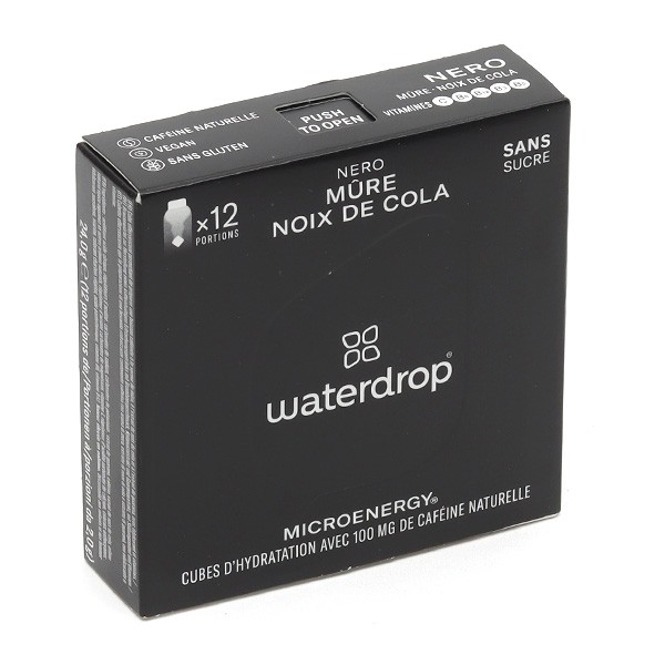 WATERDROP - Microenergy Nero pack of 12