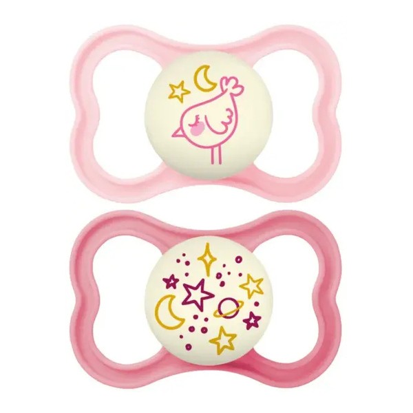 MAM Supreme Nuit Sucette anatomique silicone +6 mois