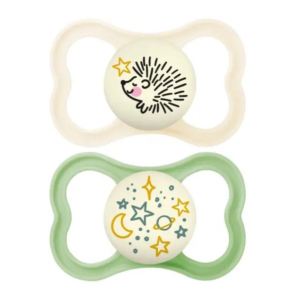 MAM Supreme Nuit Sucette anatomique silicone +6 mois