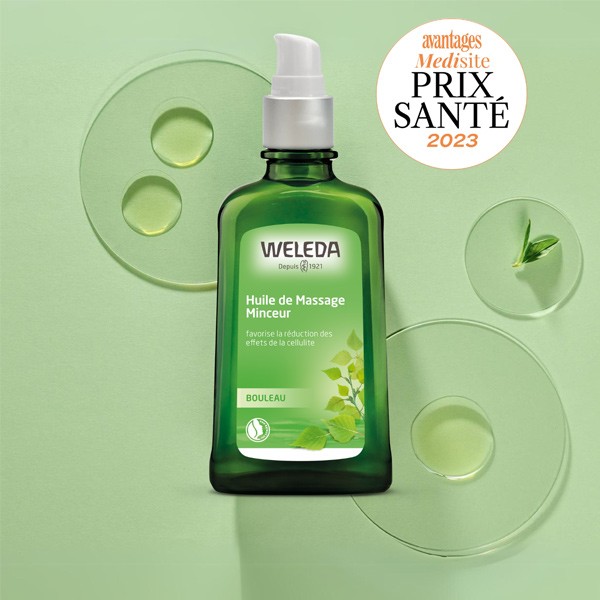 Weleda Bouleau Huile de massage minceur Bio