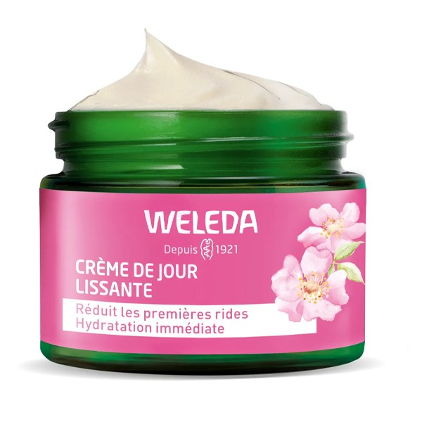 Weleda Rose Musquée et Thé blanc Crème de jour lissante Bio