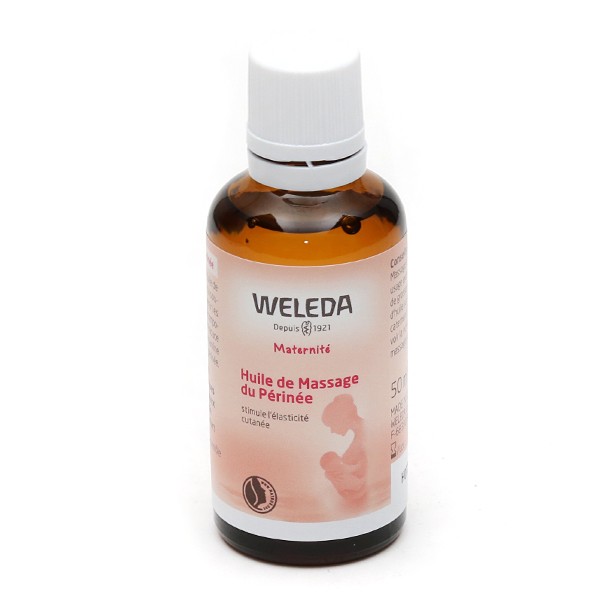 Weleda huile de massage du périnée Bio Soin Grossesse, accouchement